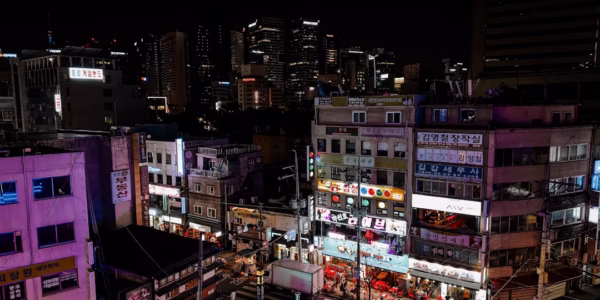 夜裡的港口，歌聲與回憶