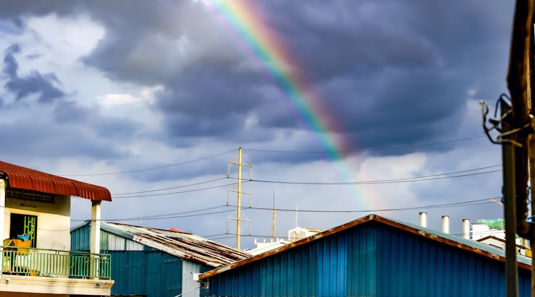 雨后彩虹,心里的光 雨后彩虹,心里的光